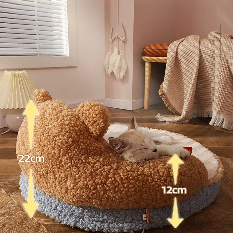 All-season Cat Bed Warm Winter Pet Kitten Sleeping Nest Mat Kitty