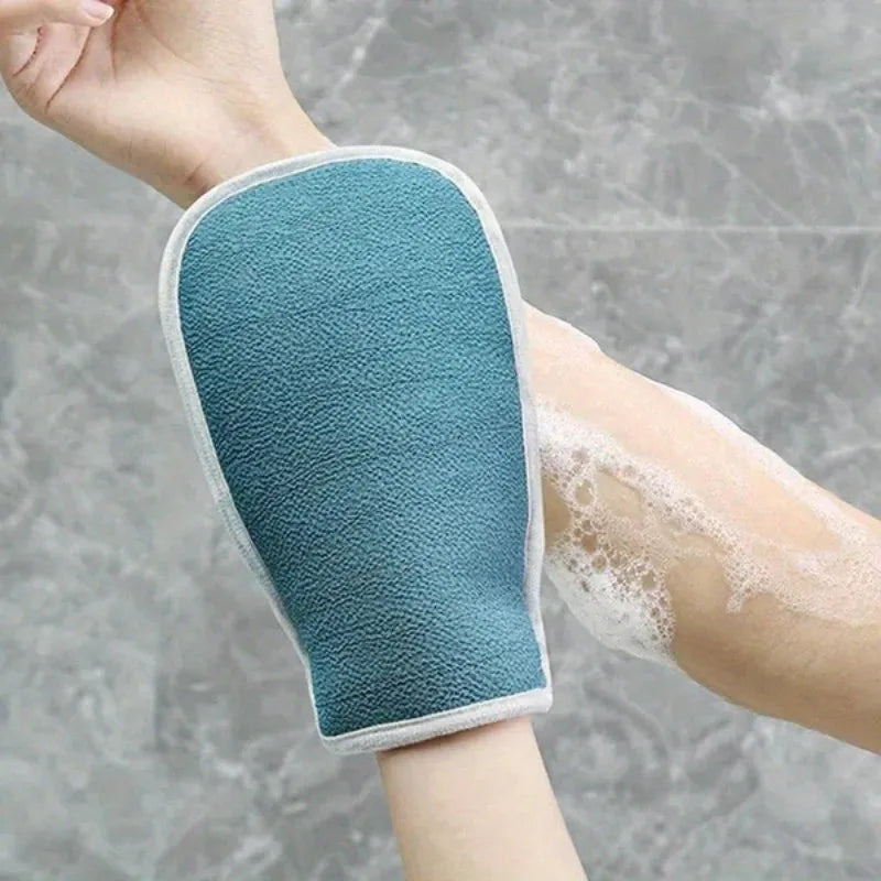 3-Piece Bath Scrubber Set – Back Scrubber, Gloves & Loofah