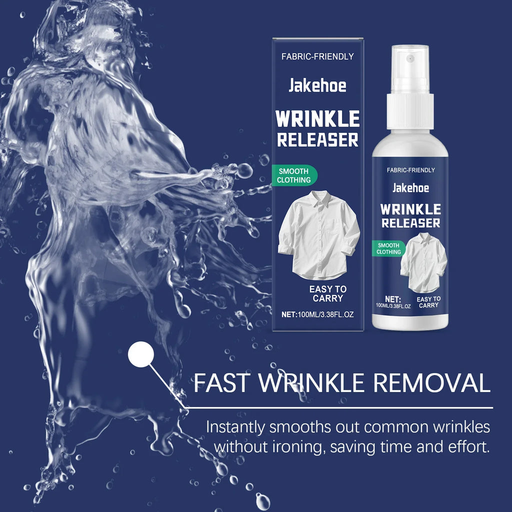 JAKEHOE Wrinkle Releaser Spray 100ml – No-Iron Garment Care
