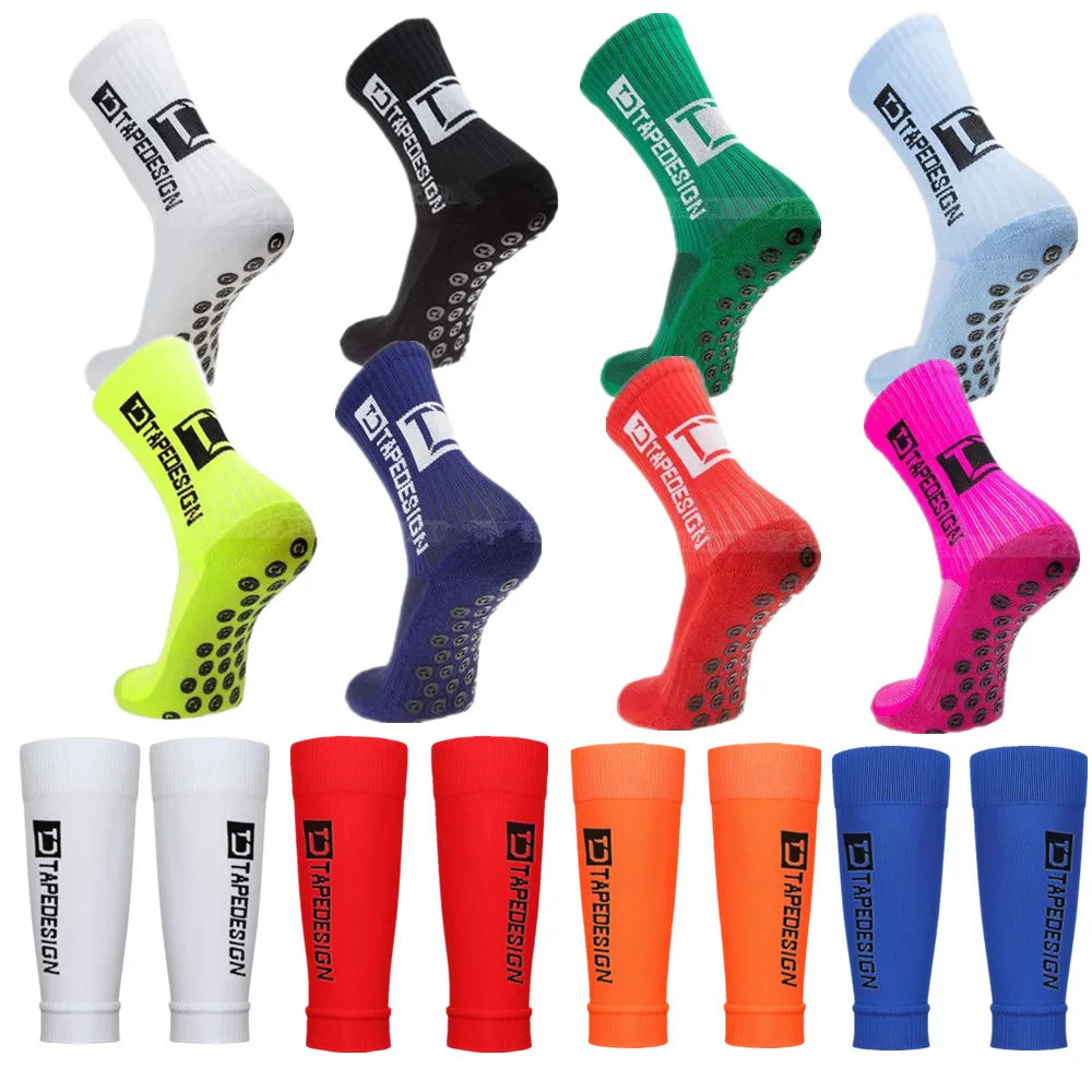 Anti-Slip Football Grip Socks | Breathable Knee-High Sports