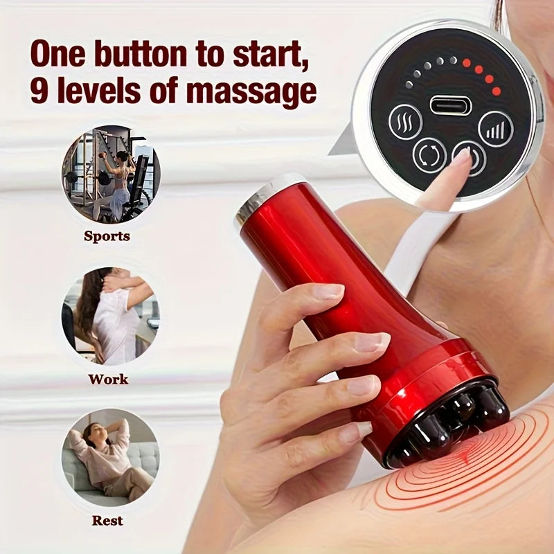 USB Portable Body Massager | Multiple Vibration Modes