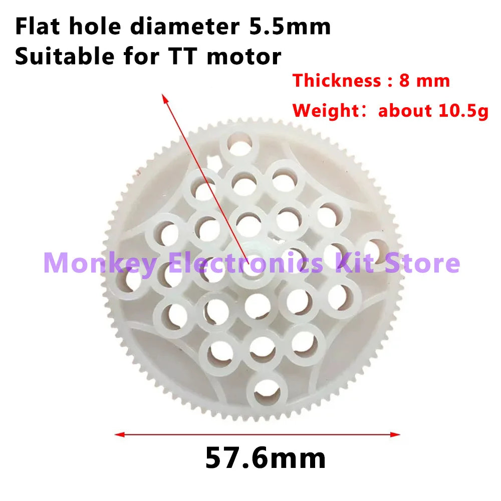 DIY Robot Car Wheel Hub – mBot & TT Motor Compatible