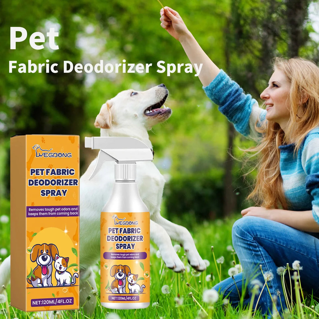 Pet Deodorant Spray – Dog & Cat Odor Eliminator 120ml