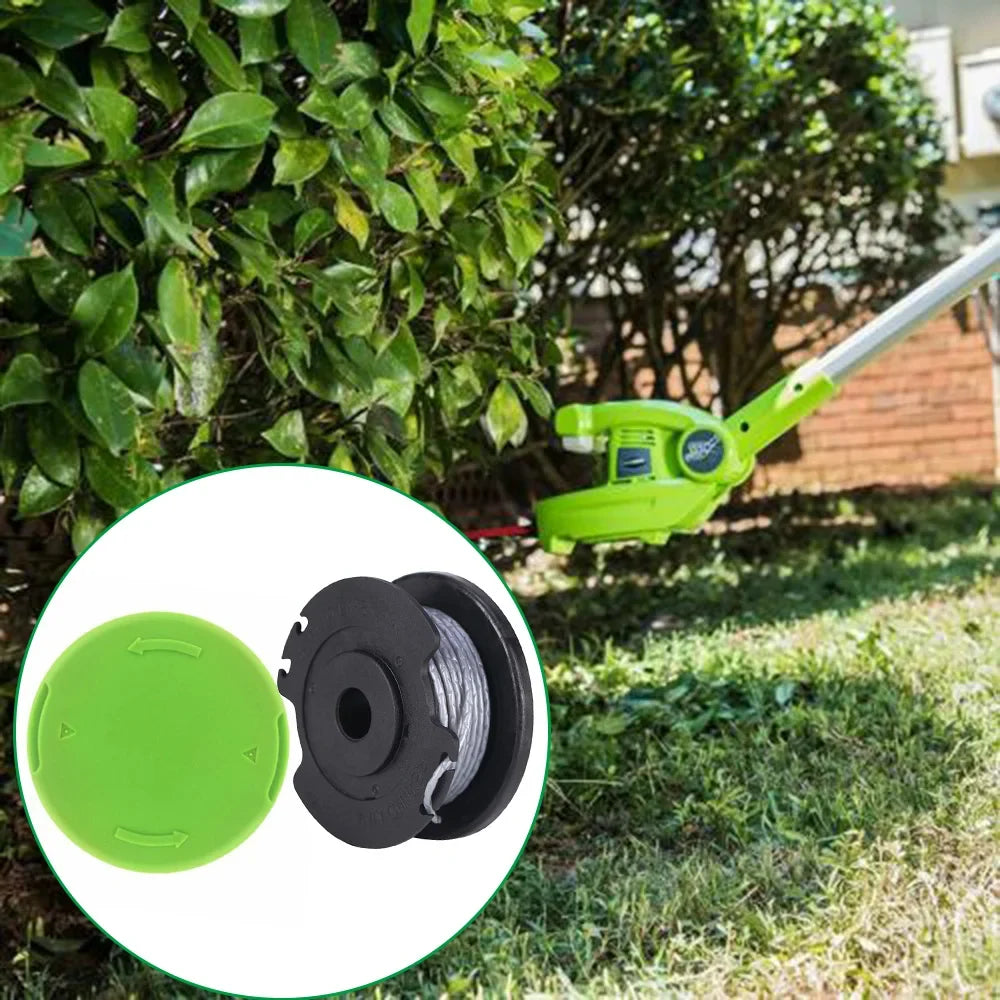 Line Spool Cover Cap Greenworks 21287 24V Trimmer Reliable Replacement