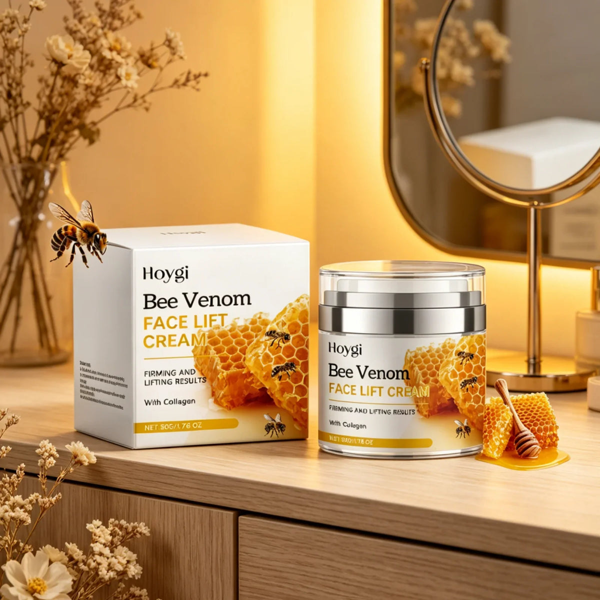 Hoygi Bee Venom Face Lift Cream – Anti-Aging Moisturizer 50g