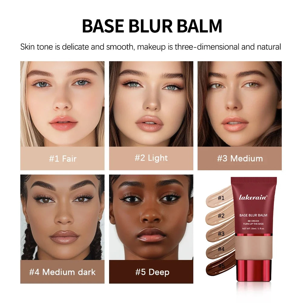 LAKEKRAIN Matte Liquid Foundation – All Skin Tones, Long-Lasting