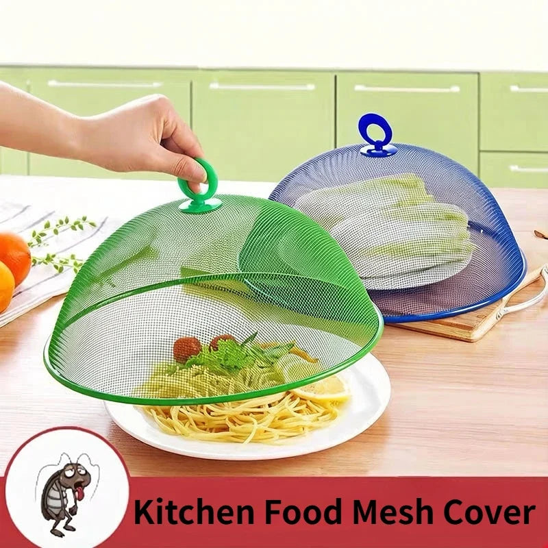Round Iron Mesh Food Cover Dome – Insect & Dust Guard
