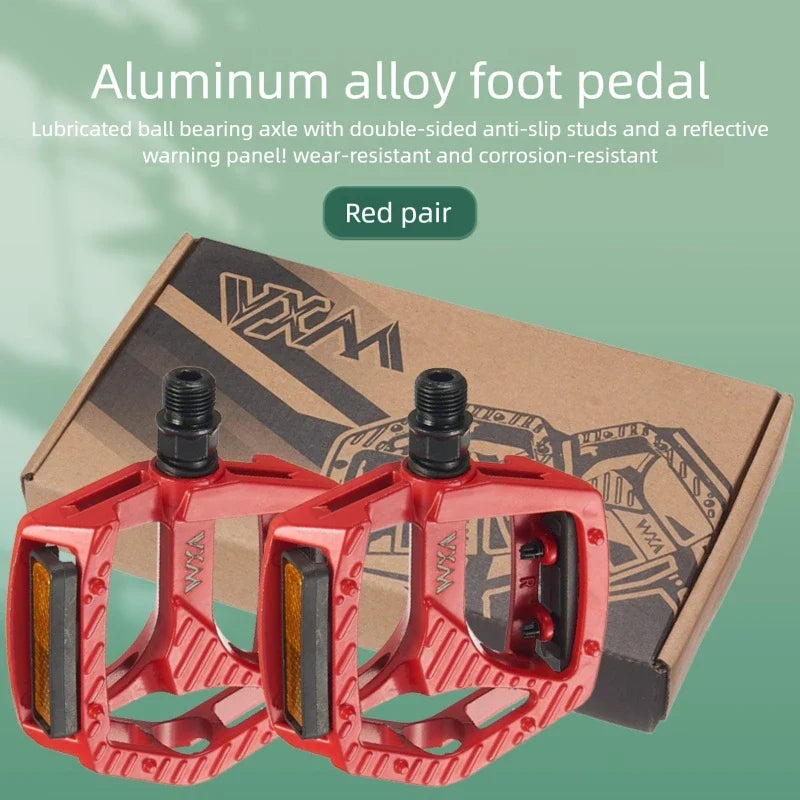 Ultralight Aluminum MTB Bike Pedals – Non-Slip Wide Platform