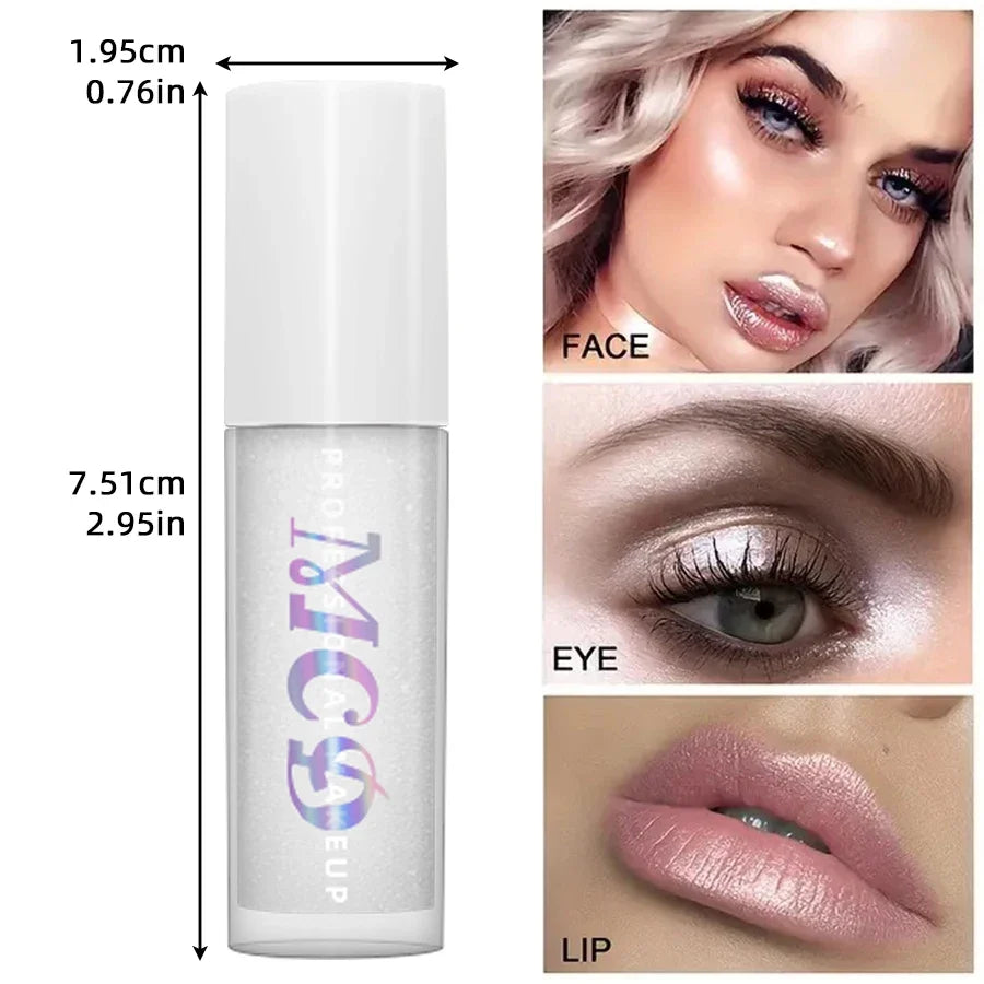 MCD 7-Color Diamond Liquid Highlighter & Body Bronzer Spray