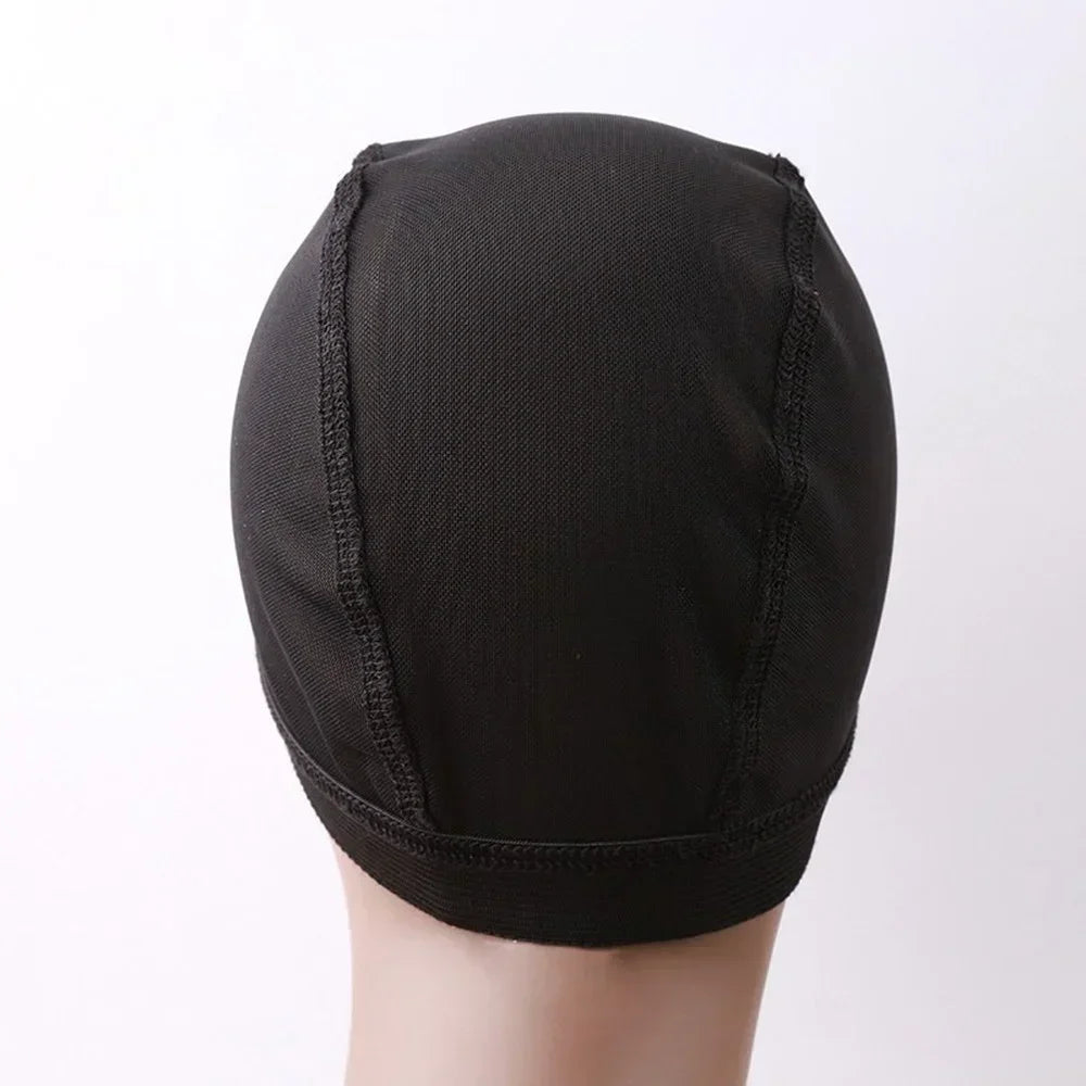 5-Pack U-Part Dome Mesh Wig Caps | Elastic Breathable Hairnets