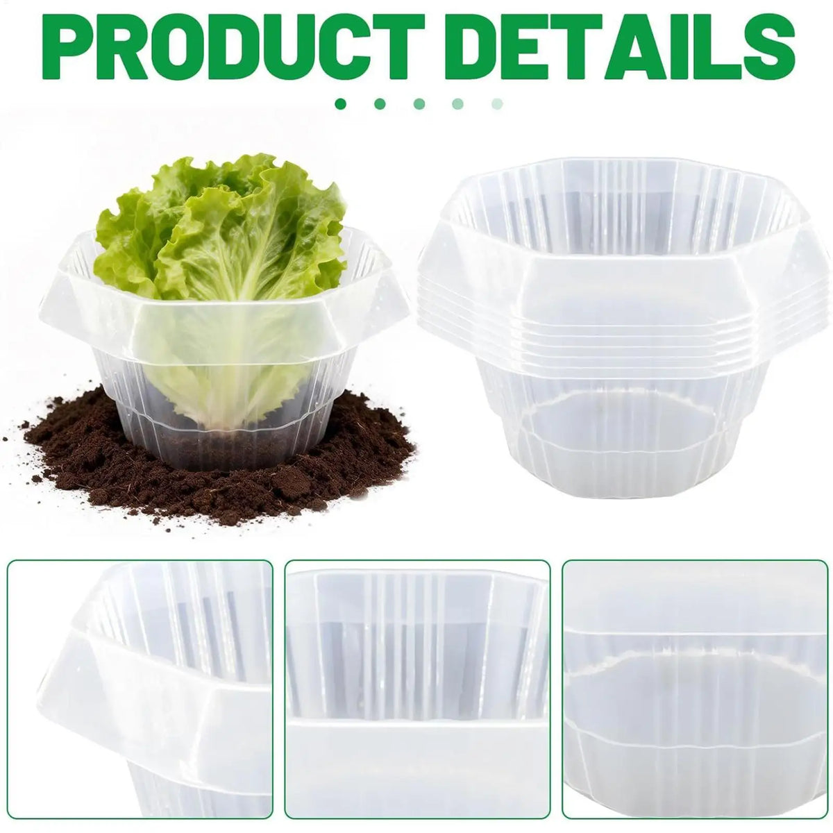 20-Pack Reusable Garden Cloches & Plant Protective Domes