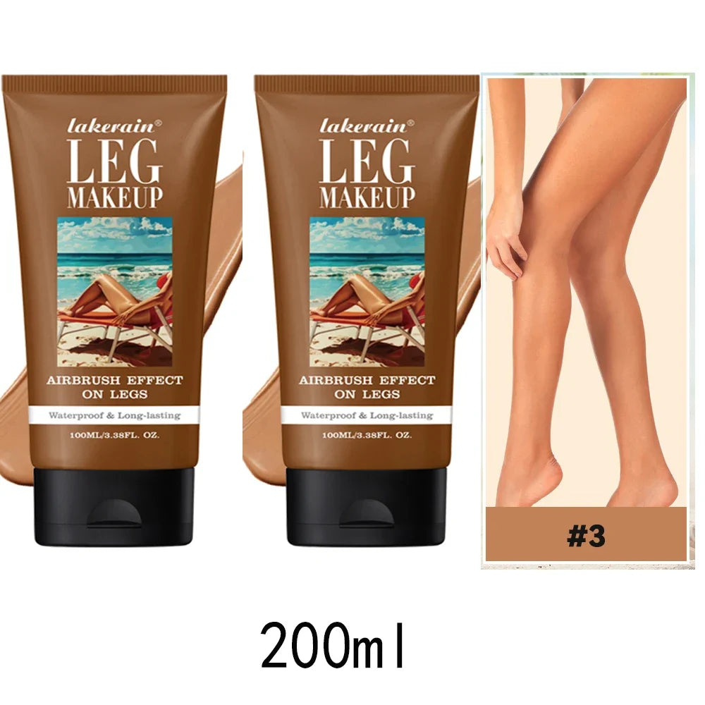 Lakerain 200ml Leg Makeup Foundation – Waterproof & Long-Lasting