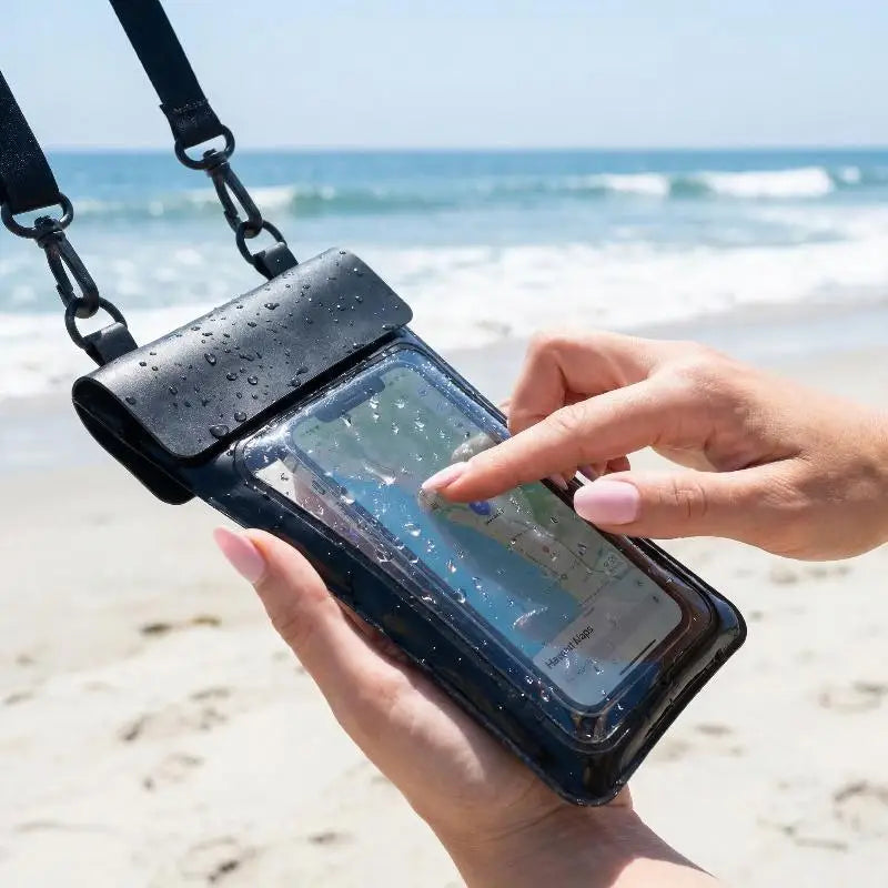Waterproof Phone Pouch Waist Pack – Touchscreen Dry Bag