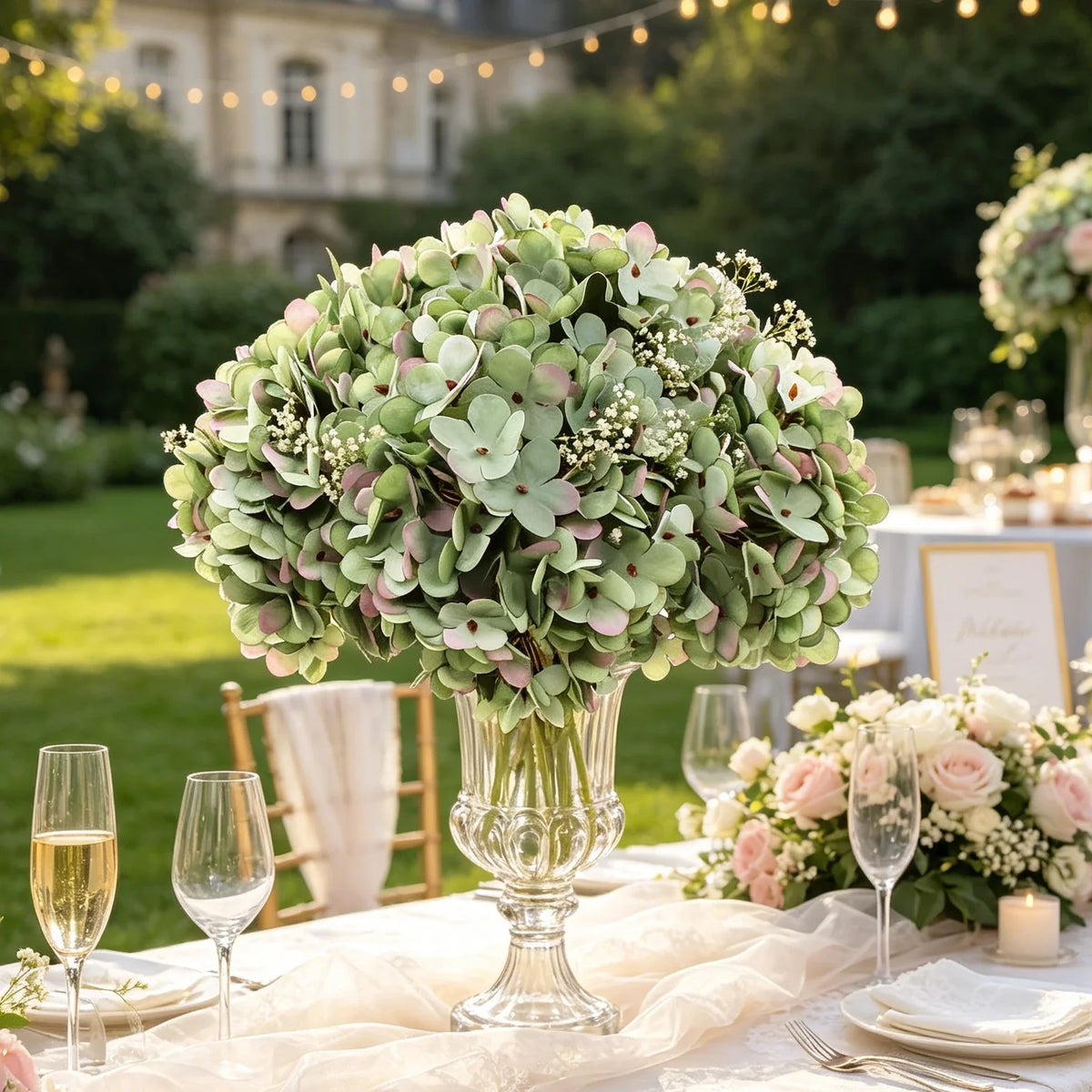 Artificial Silk Hydrangea Flowers | Indoor & Outdoor Decor