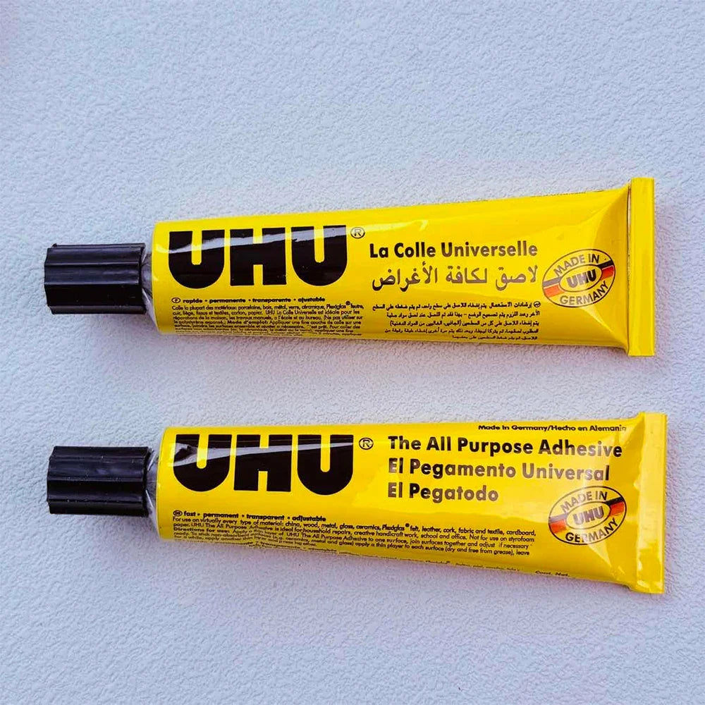 UHU All-Purpose Clear Glue 35ml – Fast Drying & Permanent Bond