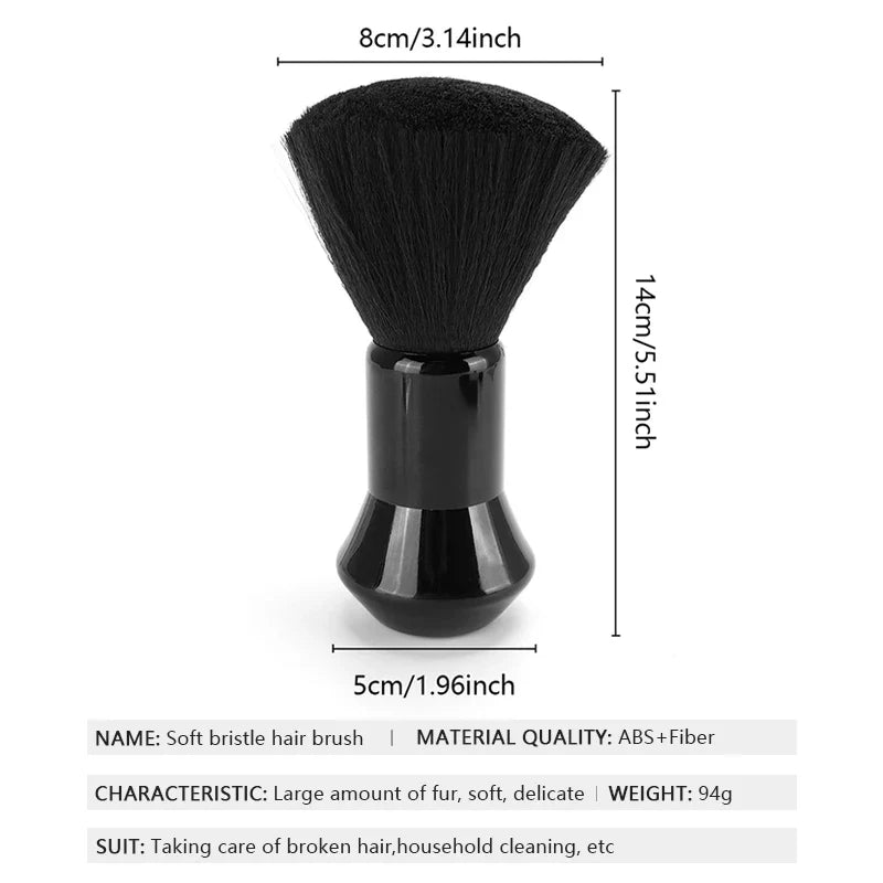 Soft Barber Neck Duster Brush – Post-Haircut Hair Cleaner