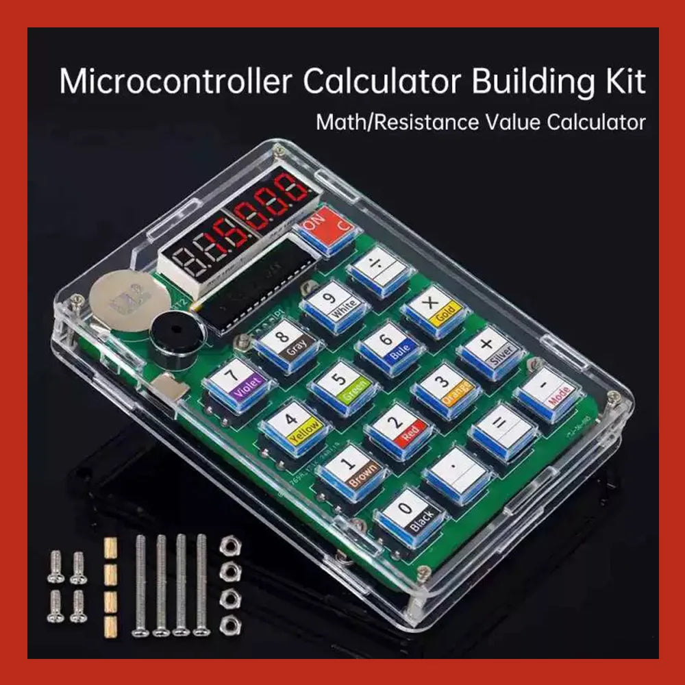 DIY Calculator Kit – LED Display Soldering Practice Project