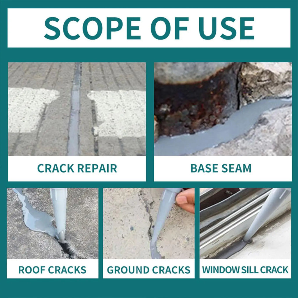 500ml Concrete Crack Filler – Waterproof Caulk & Sealant