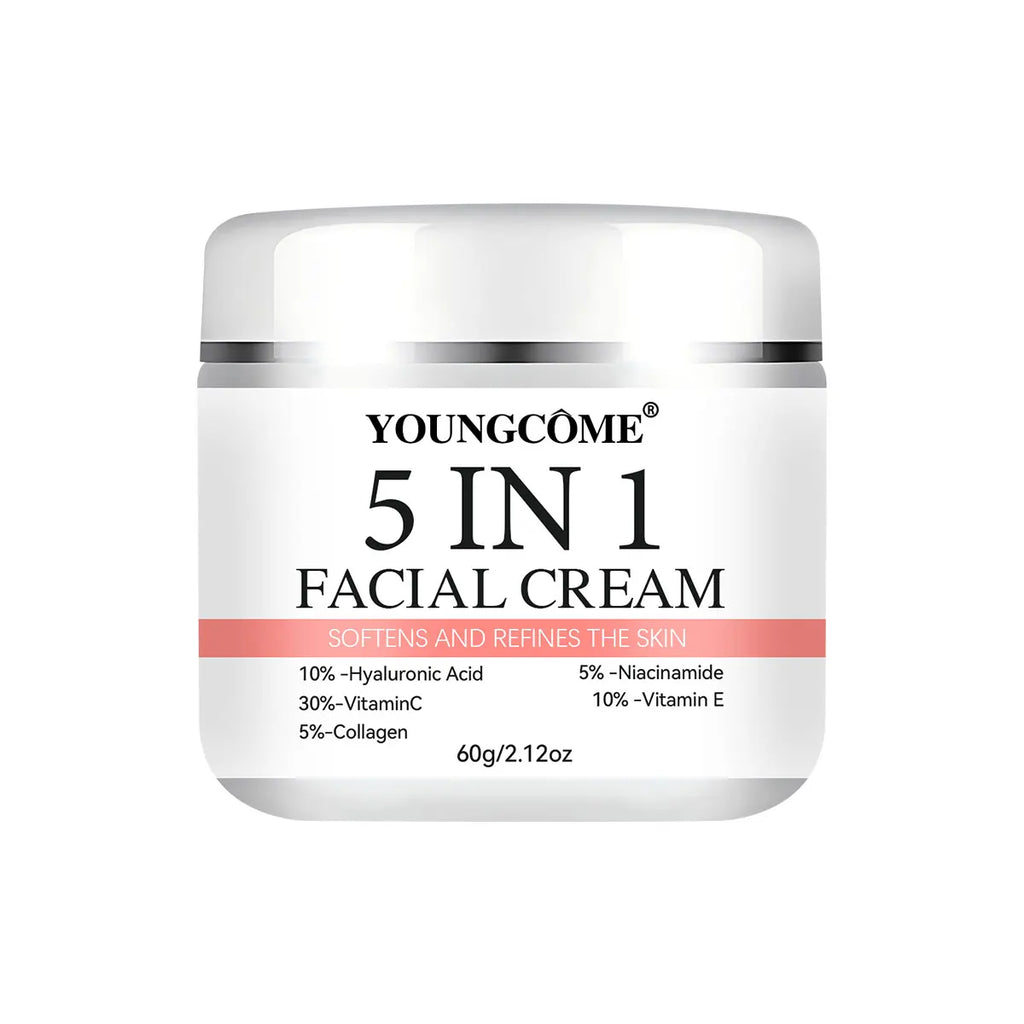 REAROYA 5-in-1 Vitamin C Hyaluronic Acid Face Serum | Anti-Aging