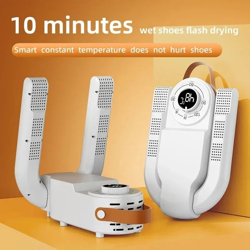NOCCLILI Adjustable Shoe Dryer Warmer – Deodorizing & Sterilizing