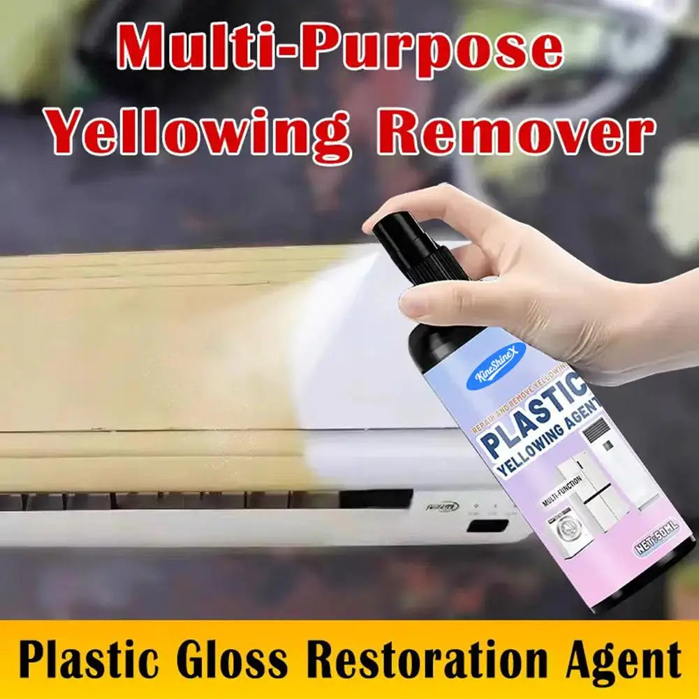 Plastic Yellowing Restorer Spray | Anti-Oxidation Cleaner