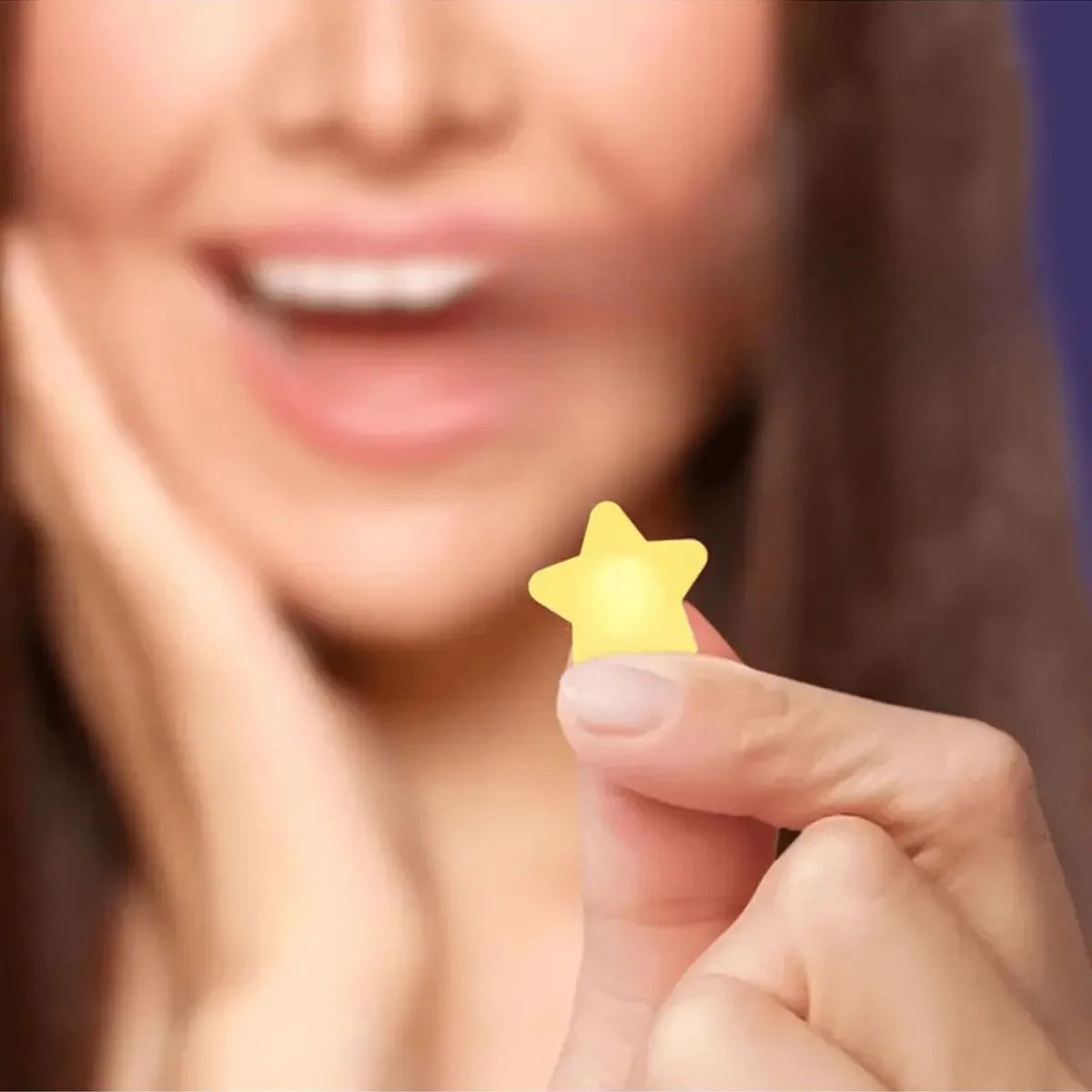 200pc Star-Shaped Colorful Pimple Patches – Invisible PE Cover