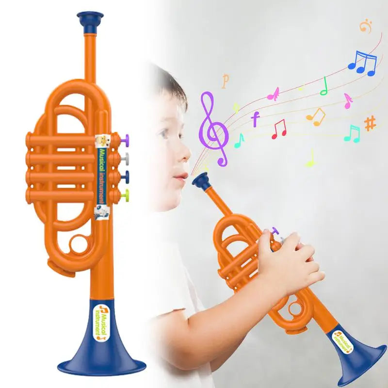 Kids Trumpet Toy – Musical Horn for Toddlers & Children