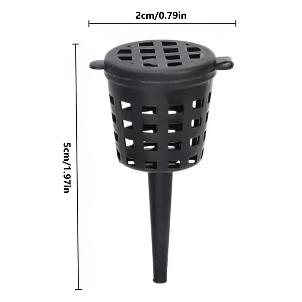 10-Pack Bonsai Slow Release Fertilizer Mesh Baskets with Lid