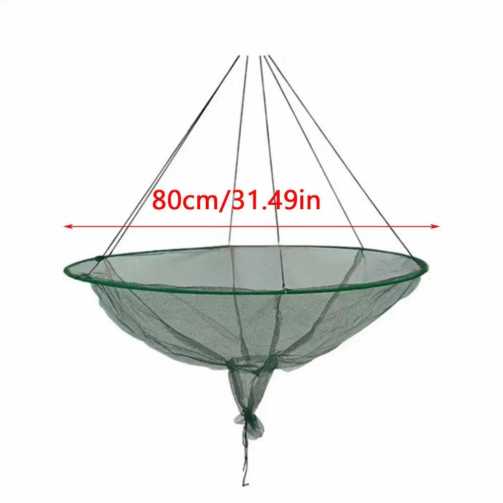 Collapsible Pier Fishing Drop Net – Soft Steel Hoop 80 & 100cm