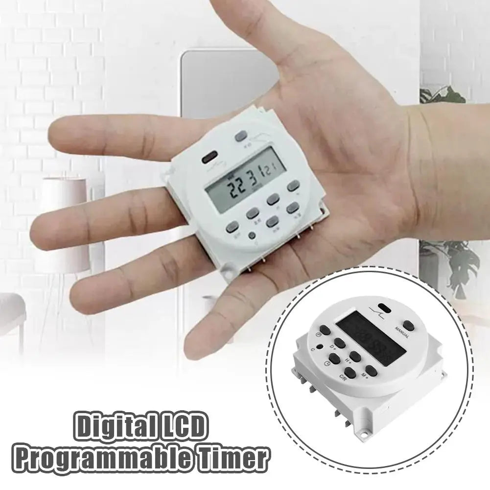 CN101A Digital Programmable Timer Switch – 17 On/Off Programs