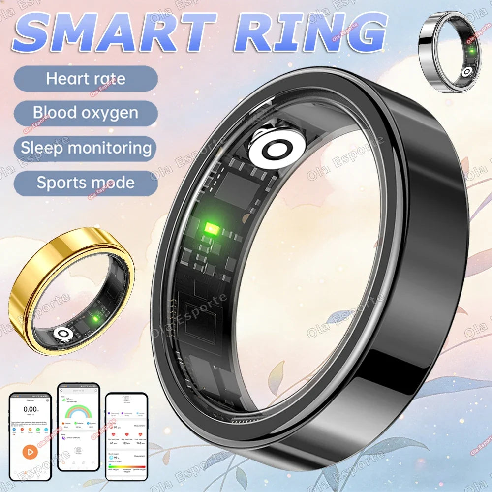 Smart Ring | Heart Rate, SpO₂ & Sleep Tracker | 5ATM