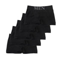 5-Pack Men's Elastic Breathable Boxer Briefs – Soft Daily Wear