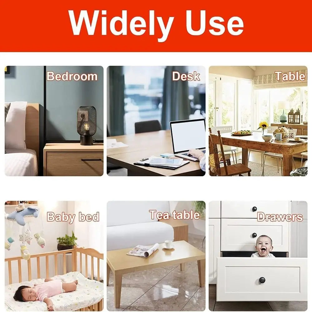 Self Adhesive Proofing Transparent Sharp Corner Guard Strip Soft
