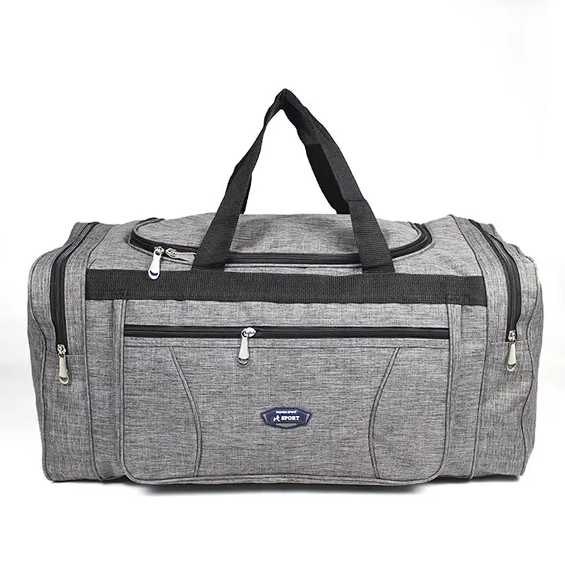 Men's Waterproof Oxford Duffle Bag | Large Travel Weekend Bag