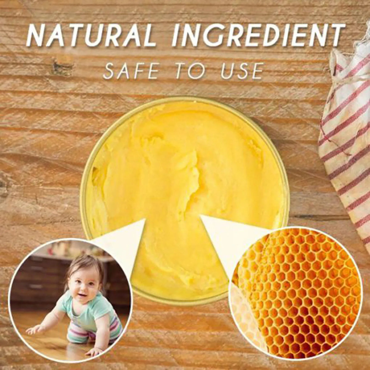 Wood Seasoning Beeswax Furniture Polish & Cleaner – 2 Pack