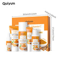 Vitamin C Turmeric 5-Piece Facial Skincare Set | Hydrate & Firm