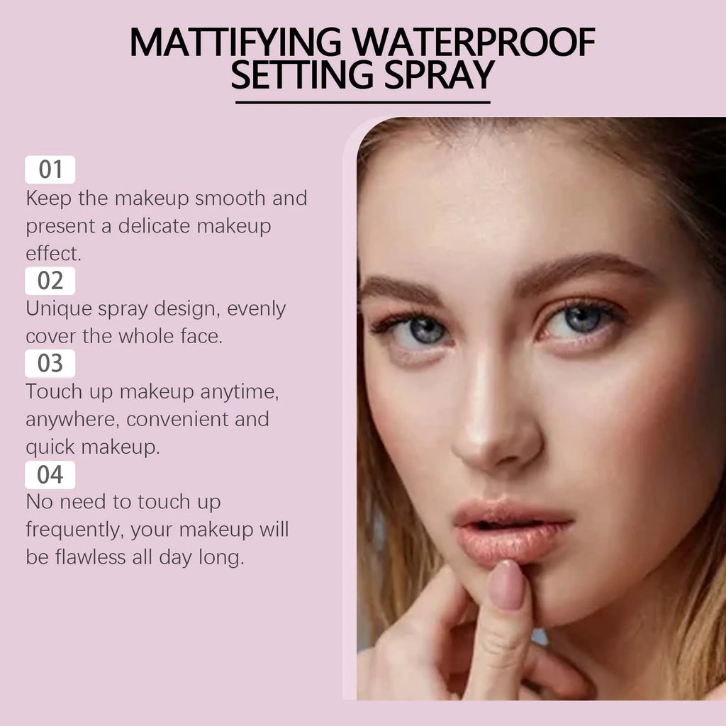 Jaysuing Matte Makeup Setting Spray – Oil Control, 60ml
