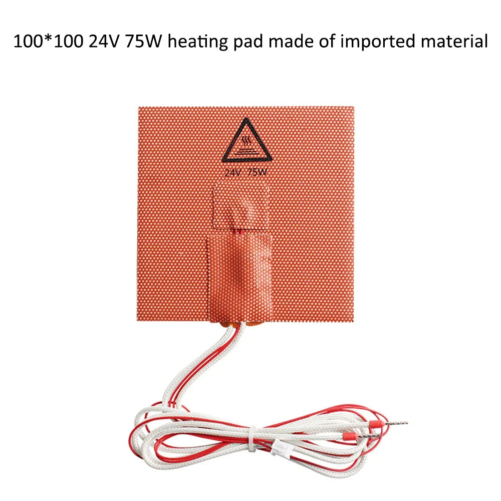 100x100mm 24V 75W Heat Bed Pad for VONON 3D Printer