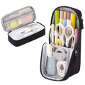 Large-Capacity Folding Pencil Case | Double-Layer Pen Bag