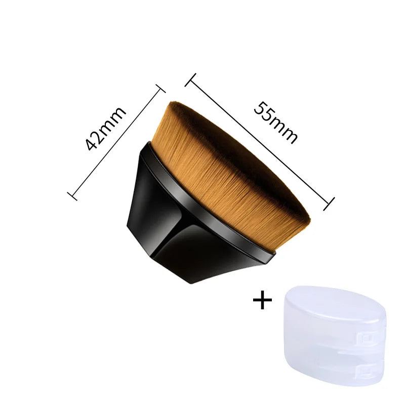 Hexagon Makeup Brush – Soft Powder, Blush & Foundation Brush
