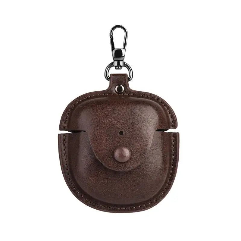 Leather Case for Bose QuietComfort Earbuds 2 + Carabiner