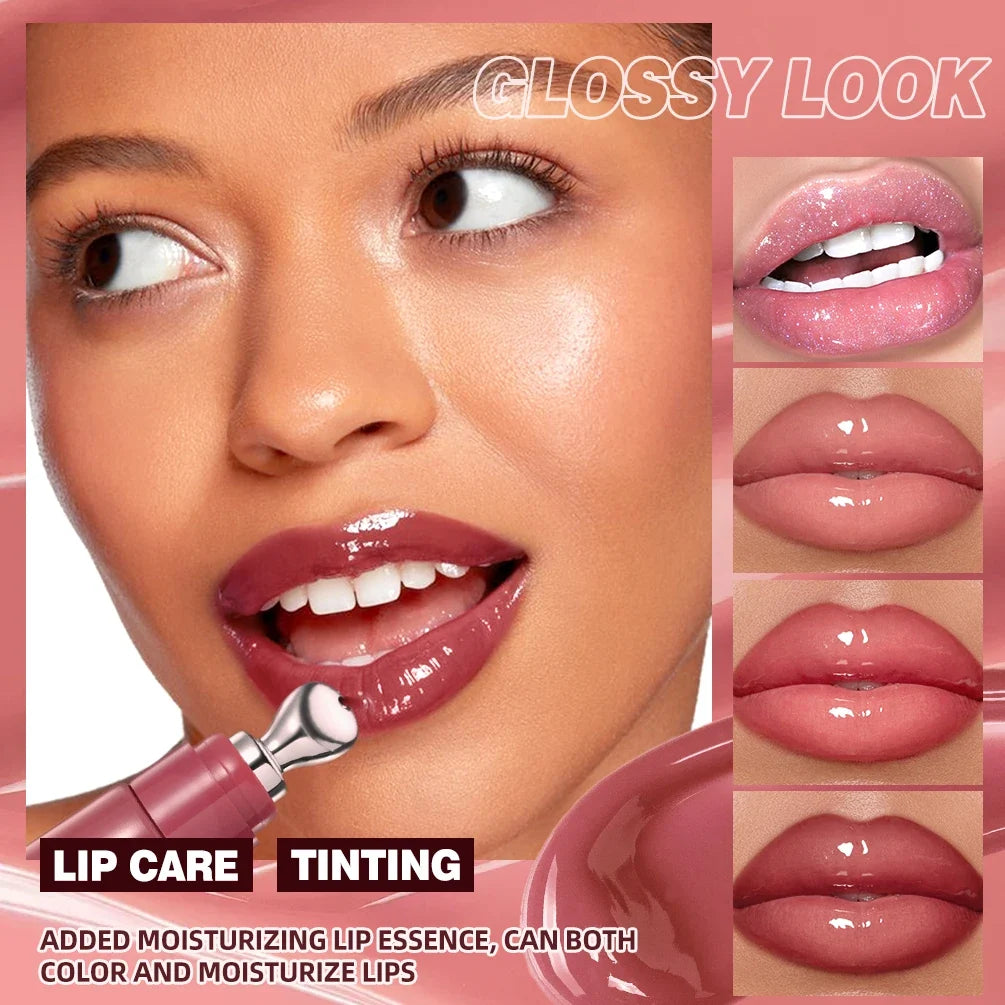 QIBEST Crystal Jelly Lip Gloss – Mirror Shine & Hydration