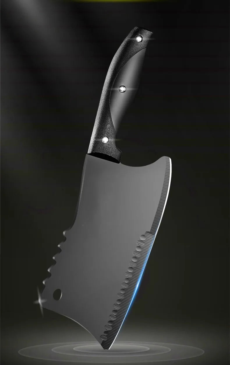 COOKCRAZE 8" Damascus Chef Knife – Meat Cleaver & Kitchen Knife