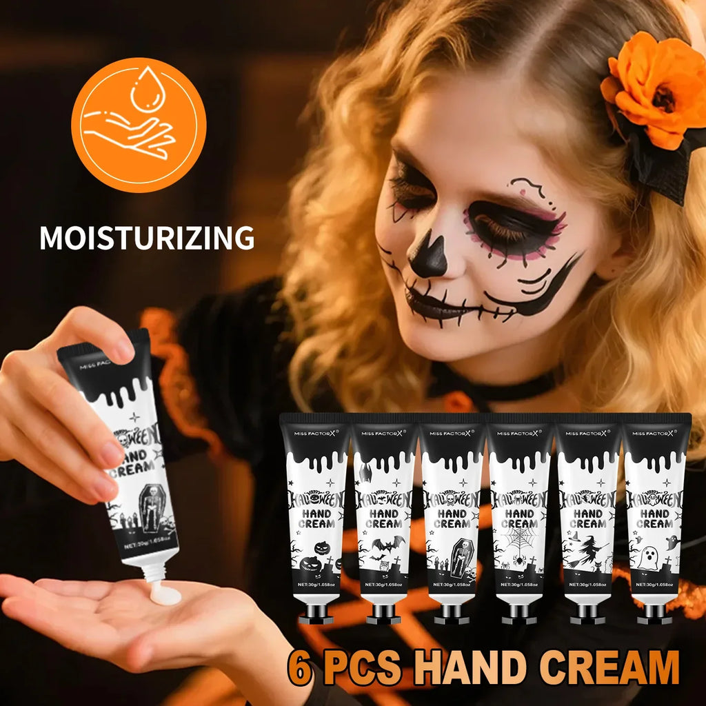24-Piece Halloween Beauty Gift Set – Hand Creams & Lip Colors