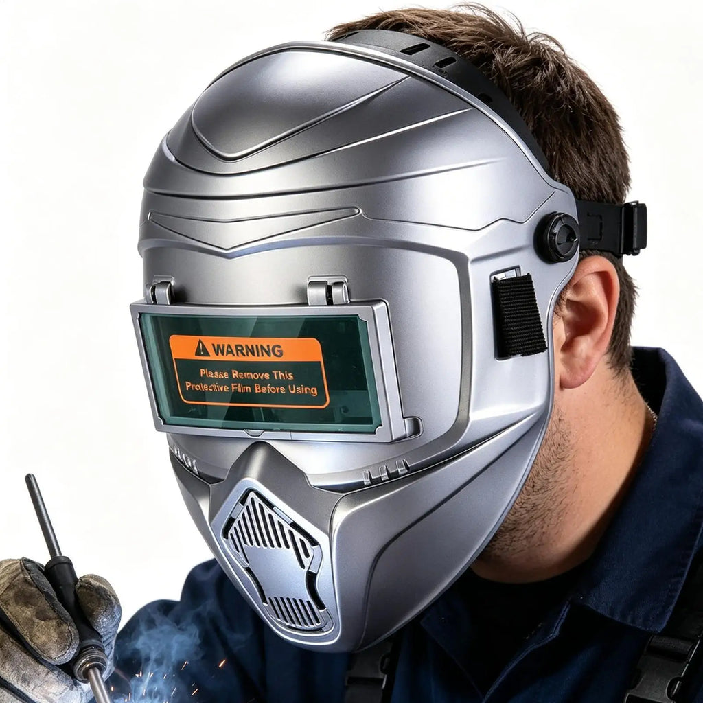 Auto Darkening Welding Helmet – Anti-Glare Face Shield