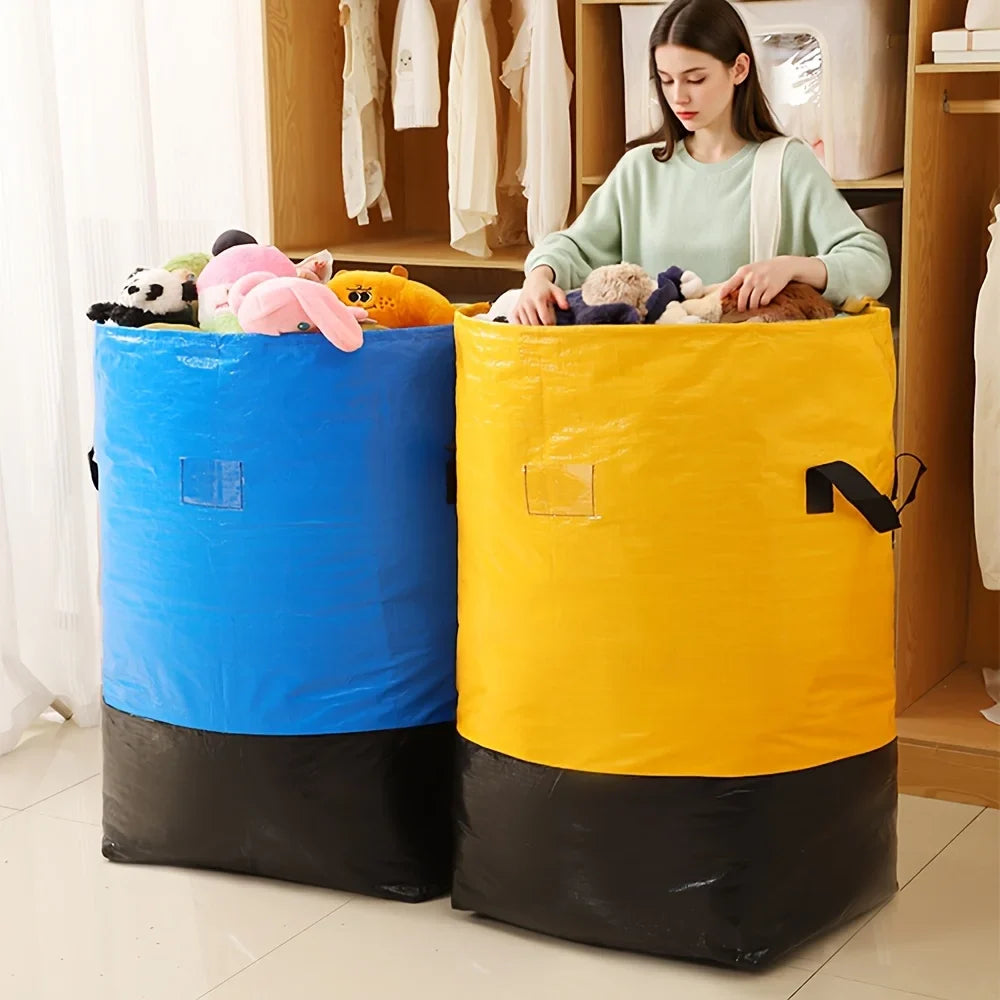 1-Pack Heavy Duty Moving Bags Large Storage Organizer Clothes Bedding