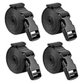 Nylon Luggage Straps 4-Pack – Adjustable Travel Bag Straps