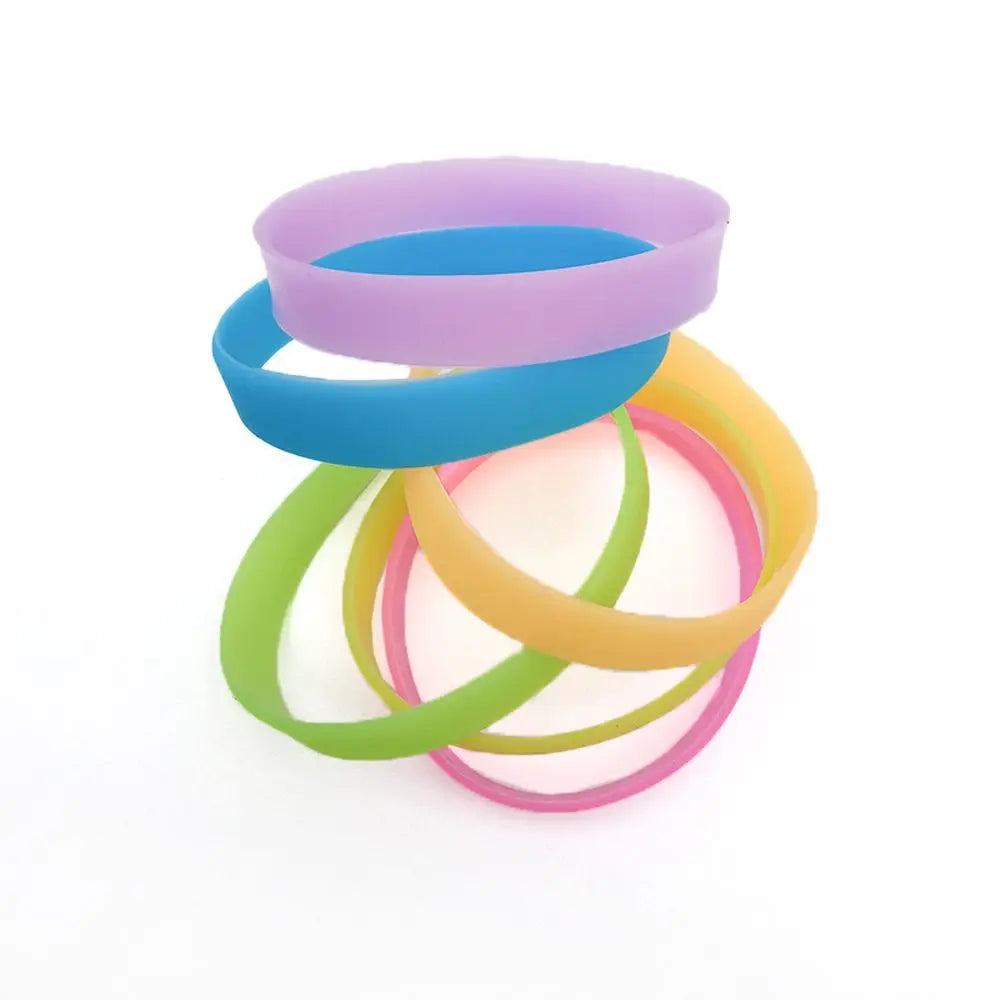 Luminous Silicone Sports Wristband – Glow Fitness Bracelet