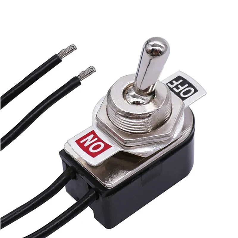 Prewired Rocker Toggle Switch 2 Foot OFF Electrical Equipment Tools