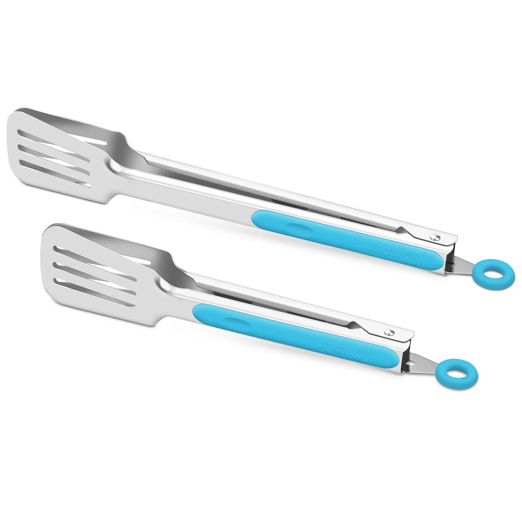 Stainless Steel Kitchen Tongs Set – BBQ, Baking & Grilling
